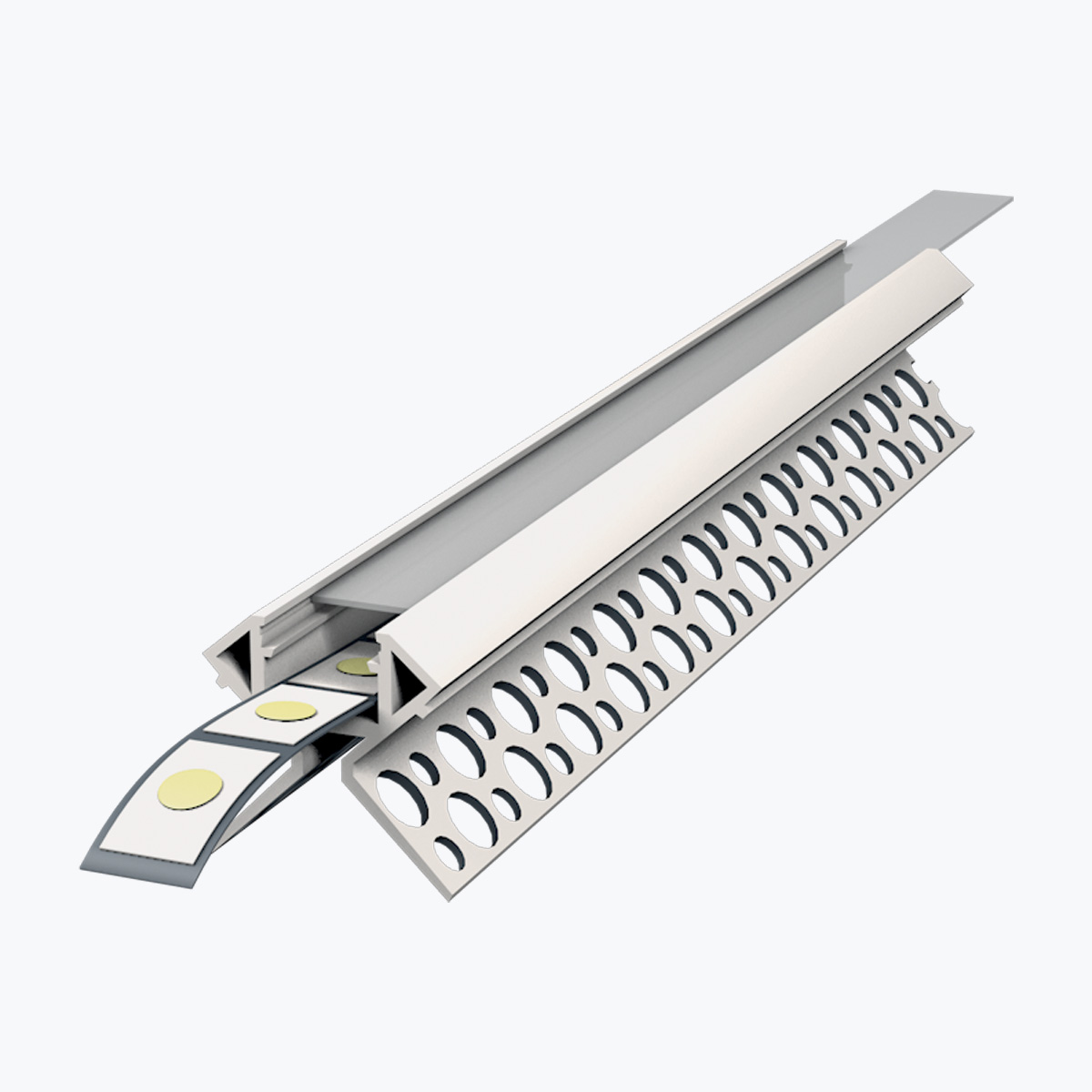 profile-led-tete-cloison-a138-tempolistel.jpg TEMPOLISTEL® A138 LED-profiili väliseinän yläreunaan - Image 1