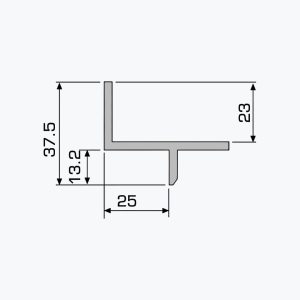 TEMPOLISTEL® A112 -koristeprofiili - Image 2