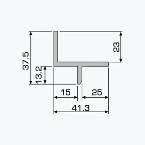 TEMPOLISTEL® A113 -koristeprofiili - Image 2