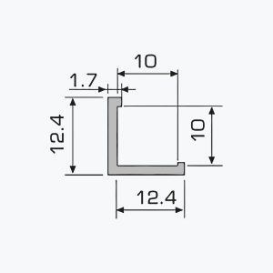TEMPOLISTEL® A123 Kulmasuojaprofiili - Image 2