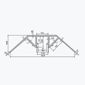 TEMPOLISTEL® A139 LED-profiili - Image 2